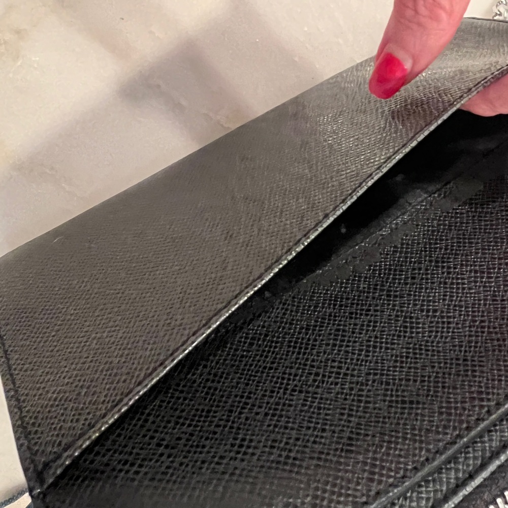 Louis Vuitton Designer black Women's clutch or wristlet. Very good condition❤️ - Picture 7 of 10